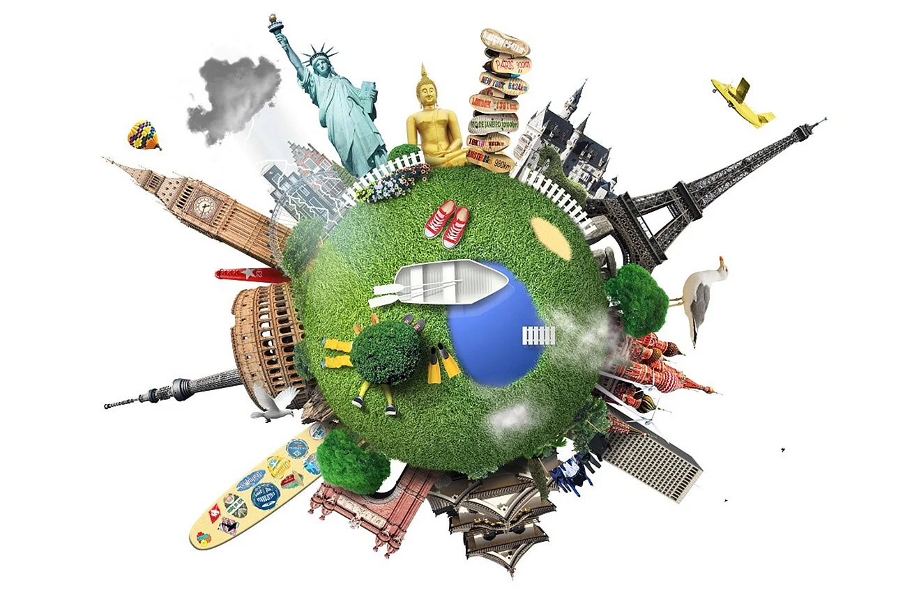 Tourism Around World Wallpaper