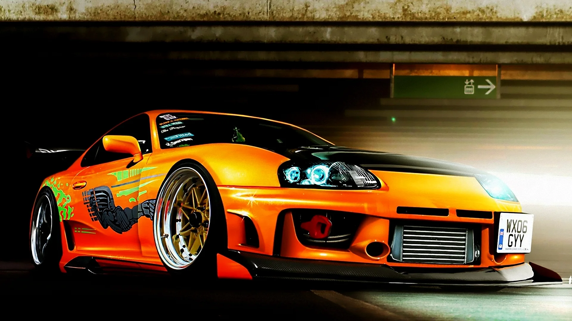 Toyota Supra Mk4 Tuning Wallpaper