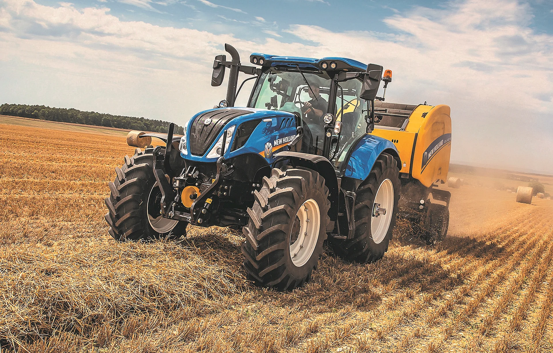 Tractor New Holland T7 Wallpaper