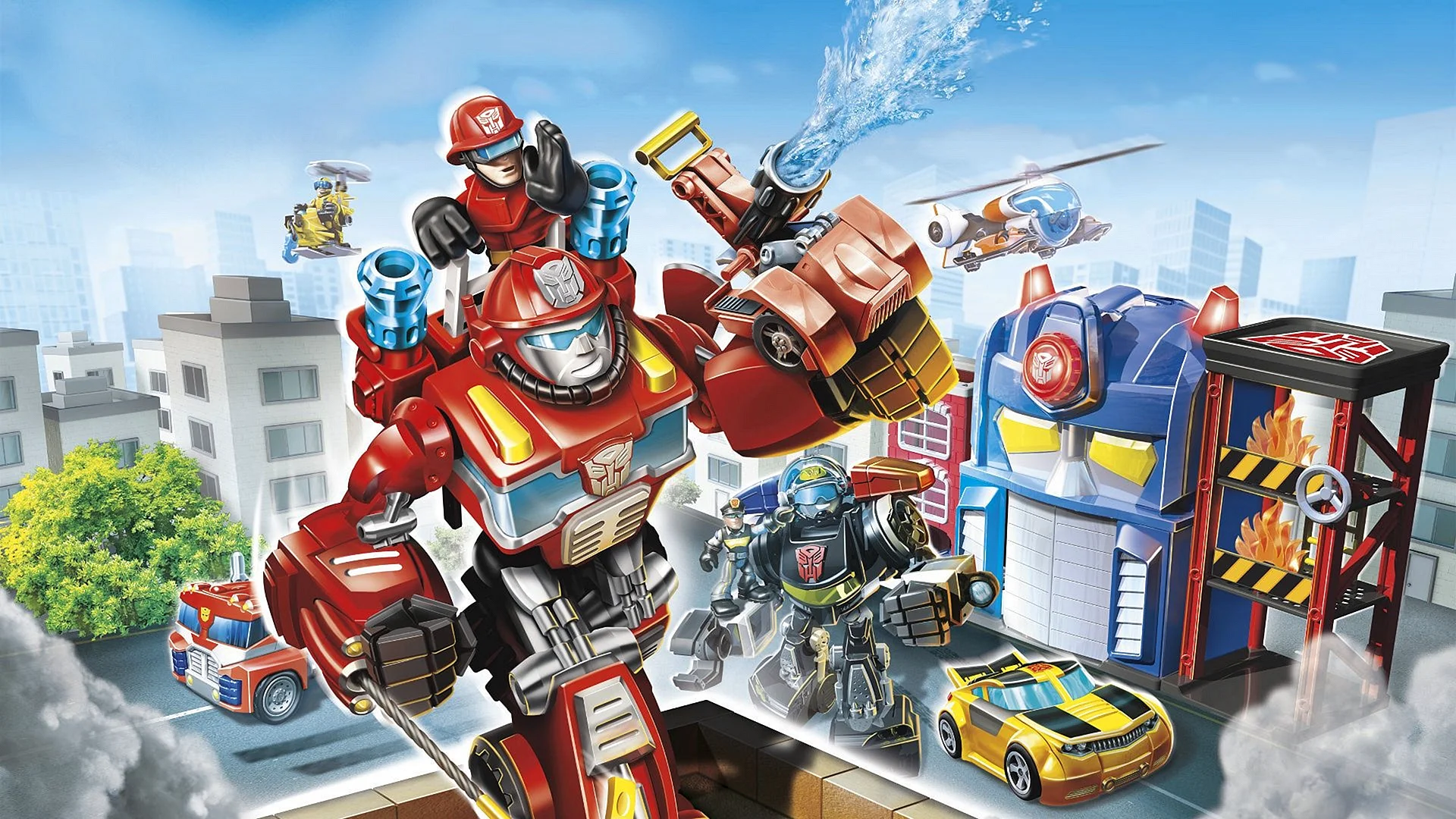 Transformers Rescue Wallpaper