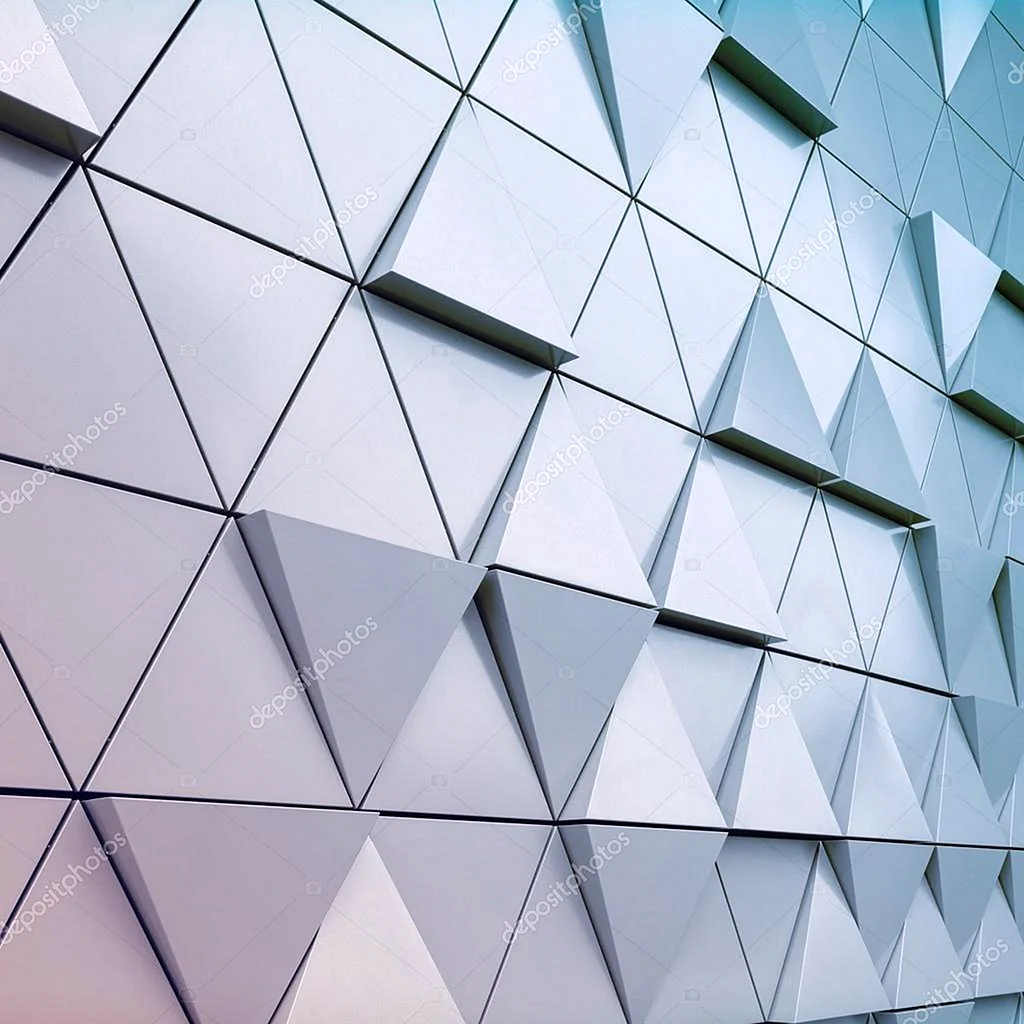Triangle 3D Wall Panels Wallpaper