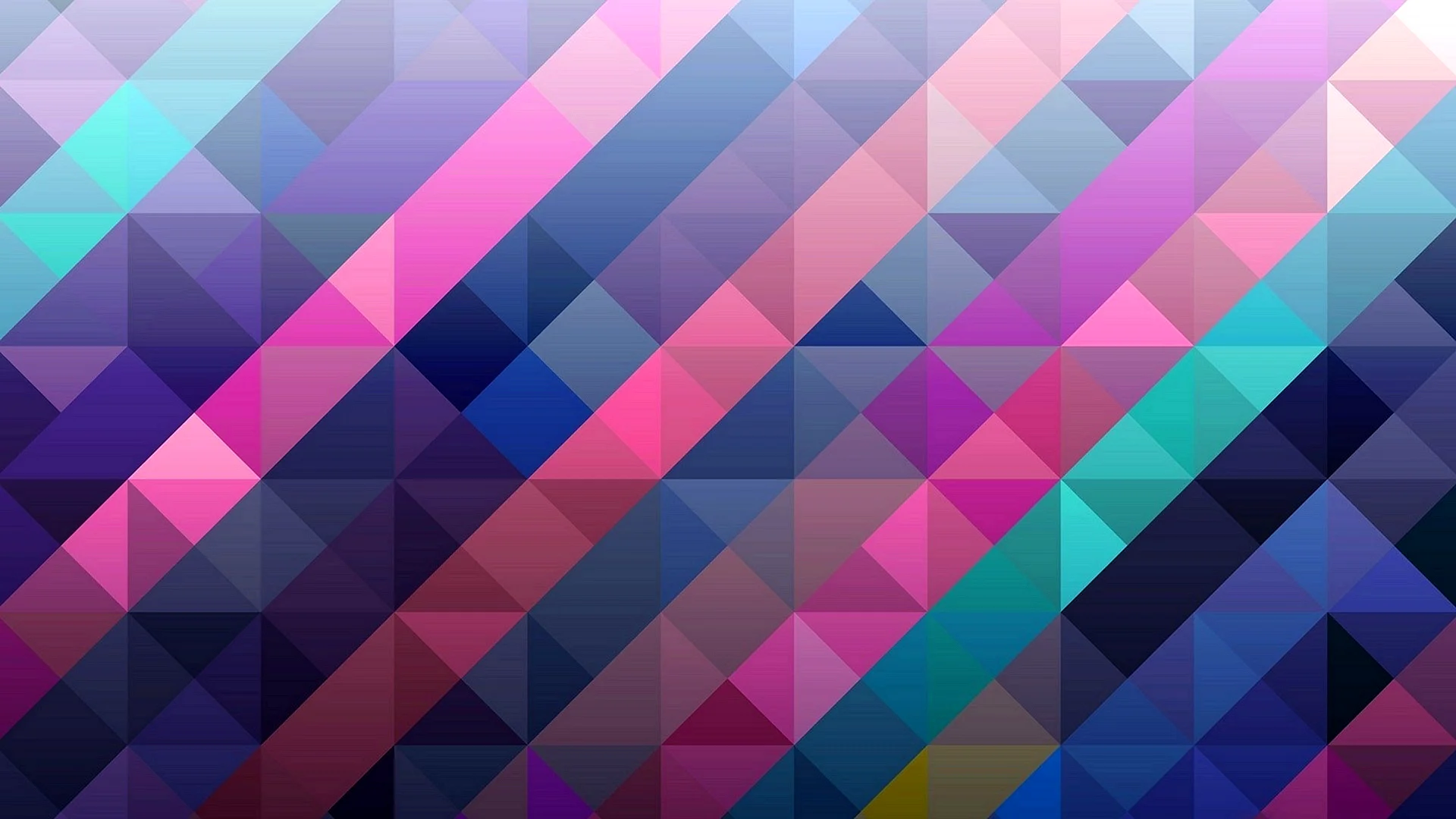 Triangle Pattern Purple Wallpaper