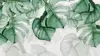 Tropical Leaf Mural Wallpaper