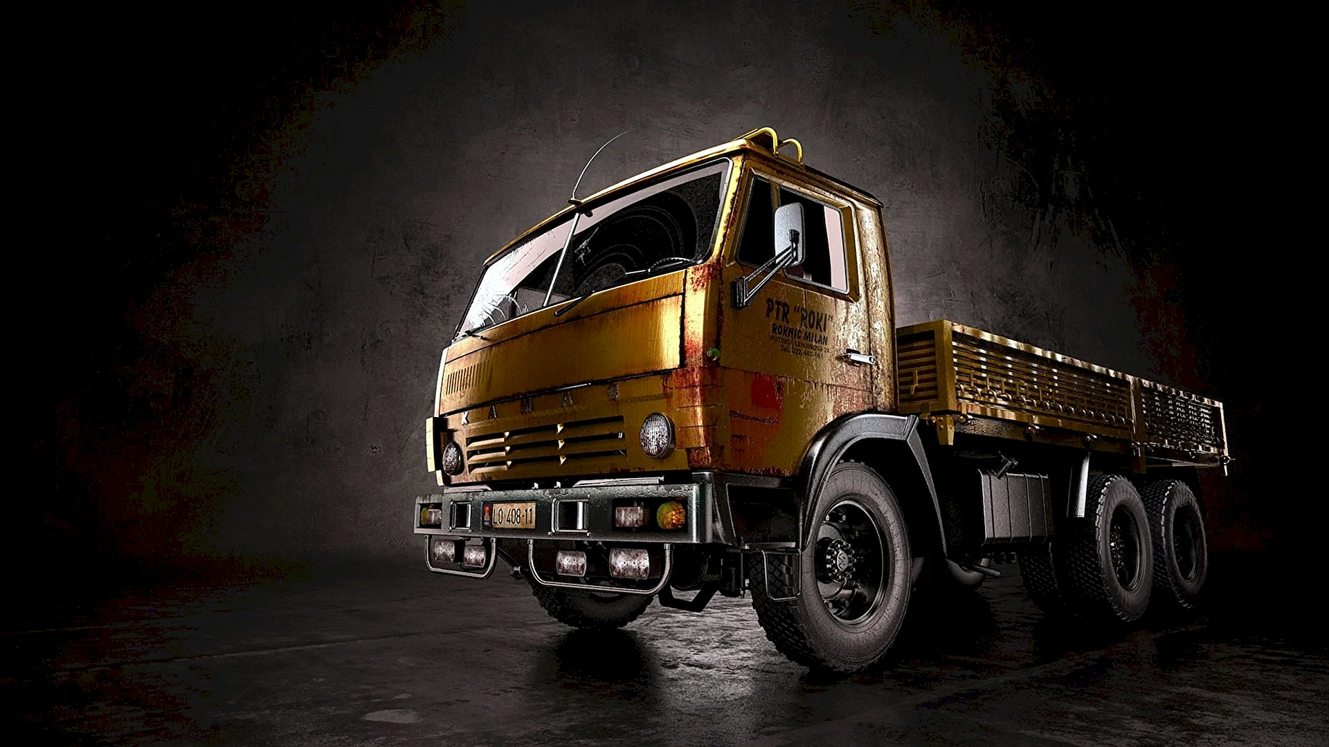 Trucks Full HD Wallpaper