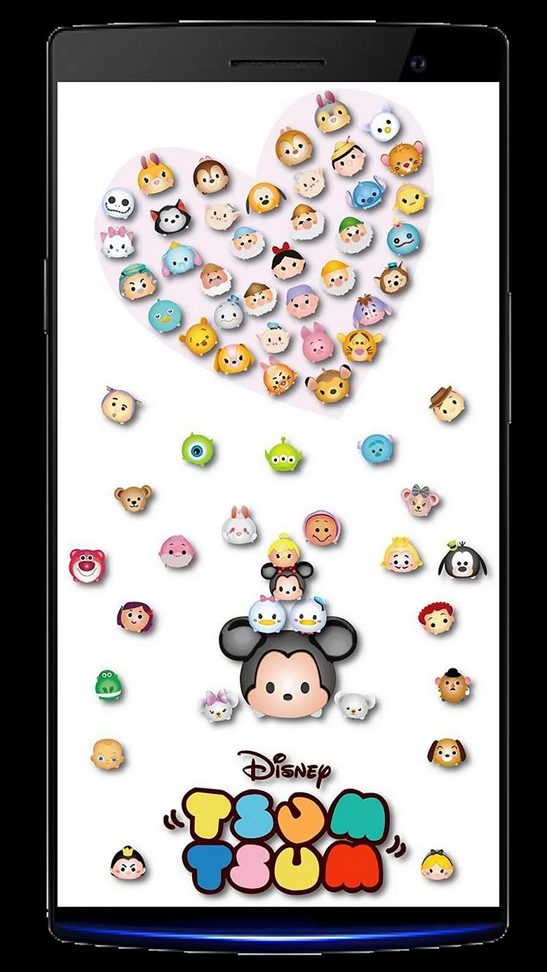 Tsum Tsum Disney Background Wallpaper