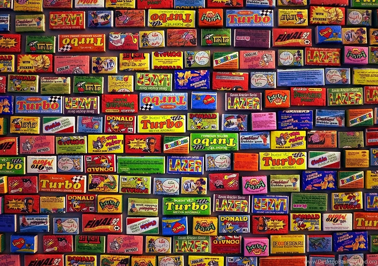 Turbo chewing Gum Wallpaper