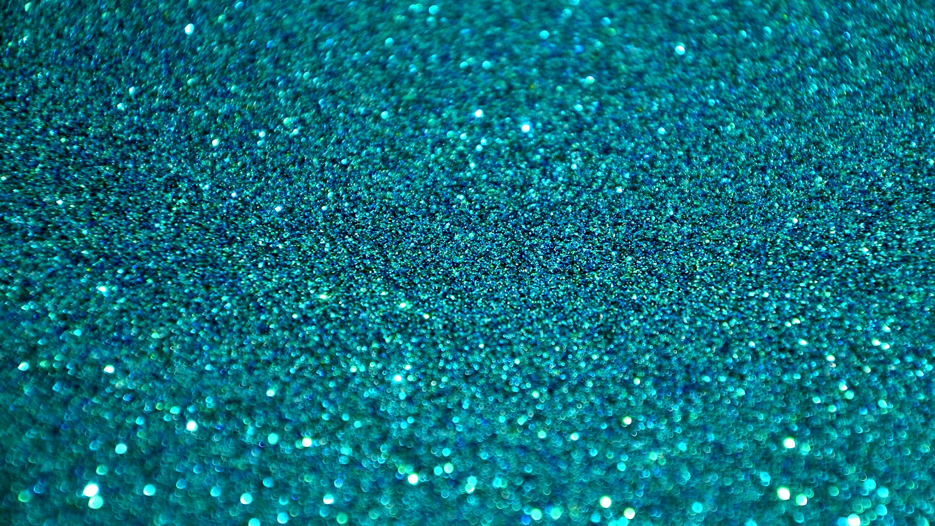 Turquoise glitter