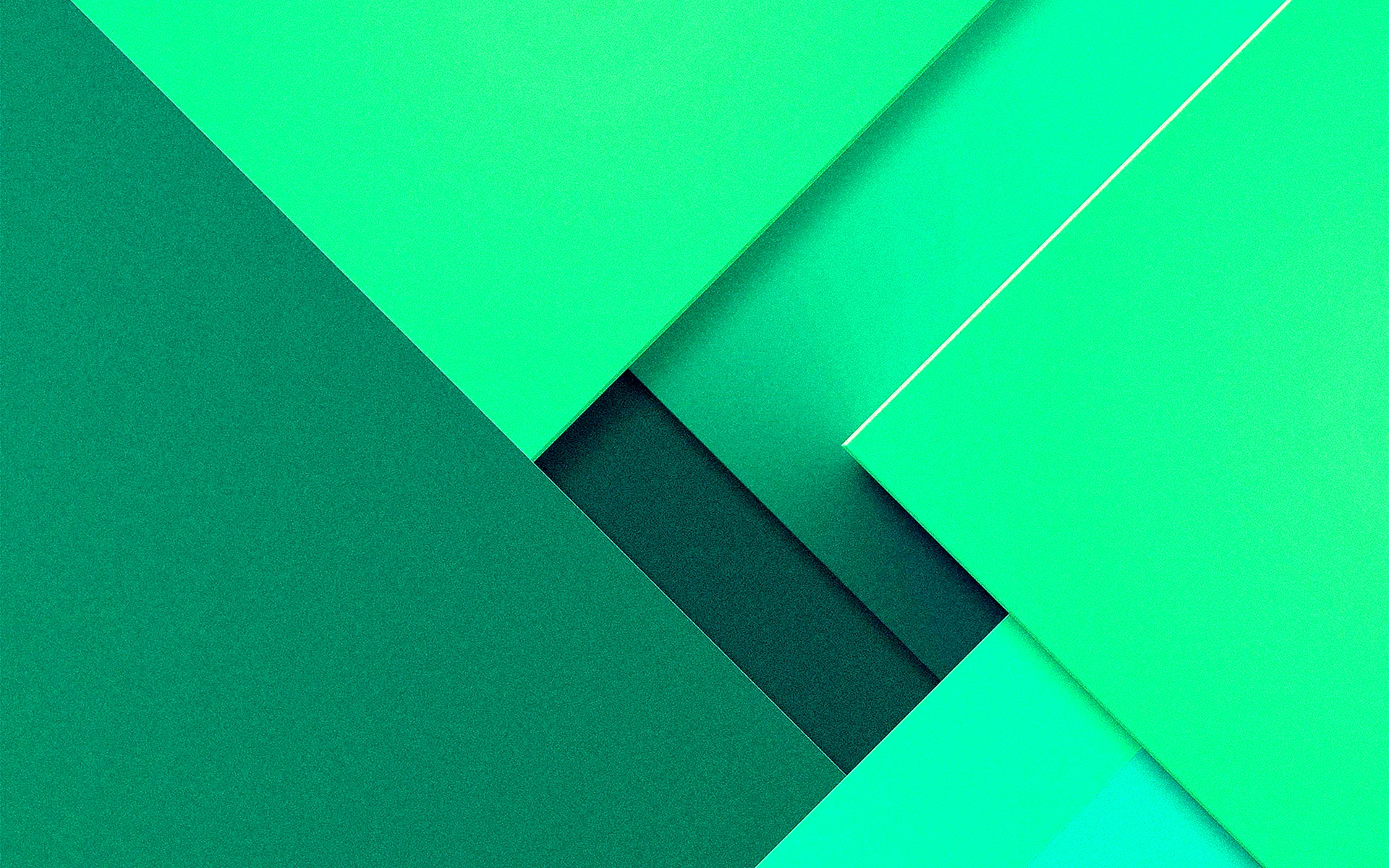 Turquoise Green Abstract Line Wallpaper