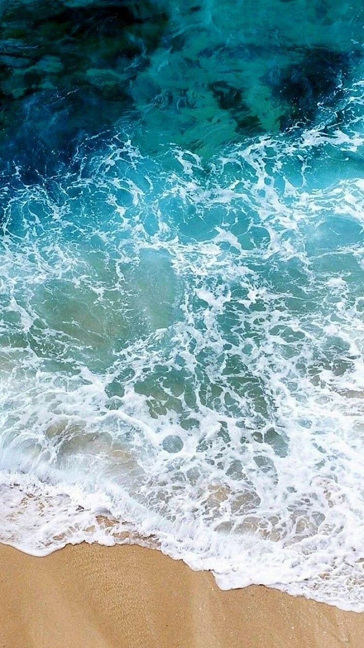 Turquoise Sea Wallpaper For iPhone