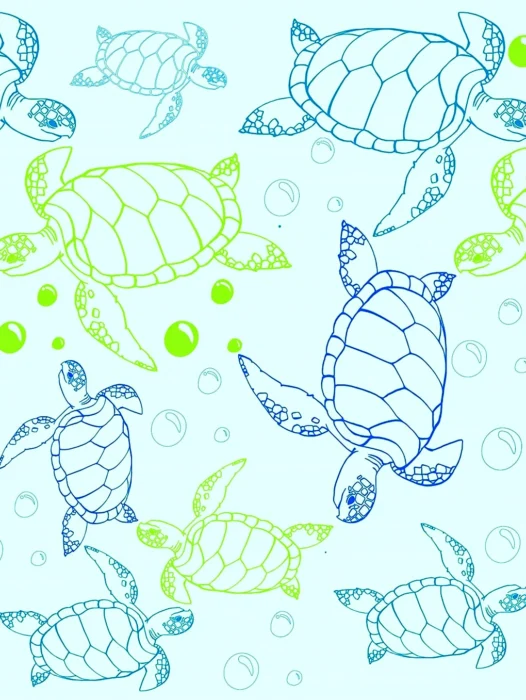 Turtle pattern Wallpaper