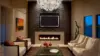 Tv Wall Luxury Design Wallpaper