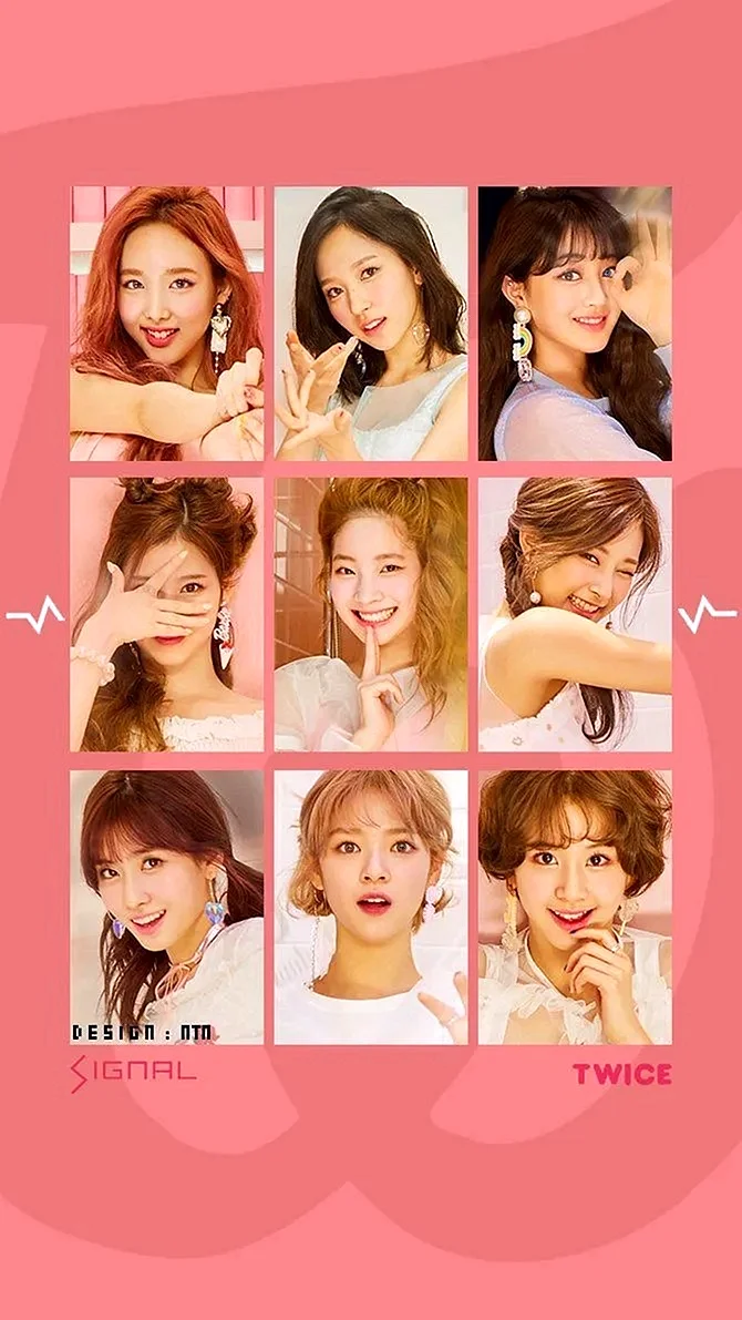 Twice Signal Wallpaper For iPhone