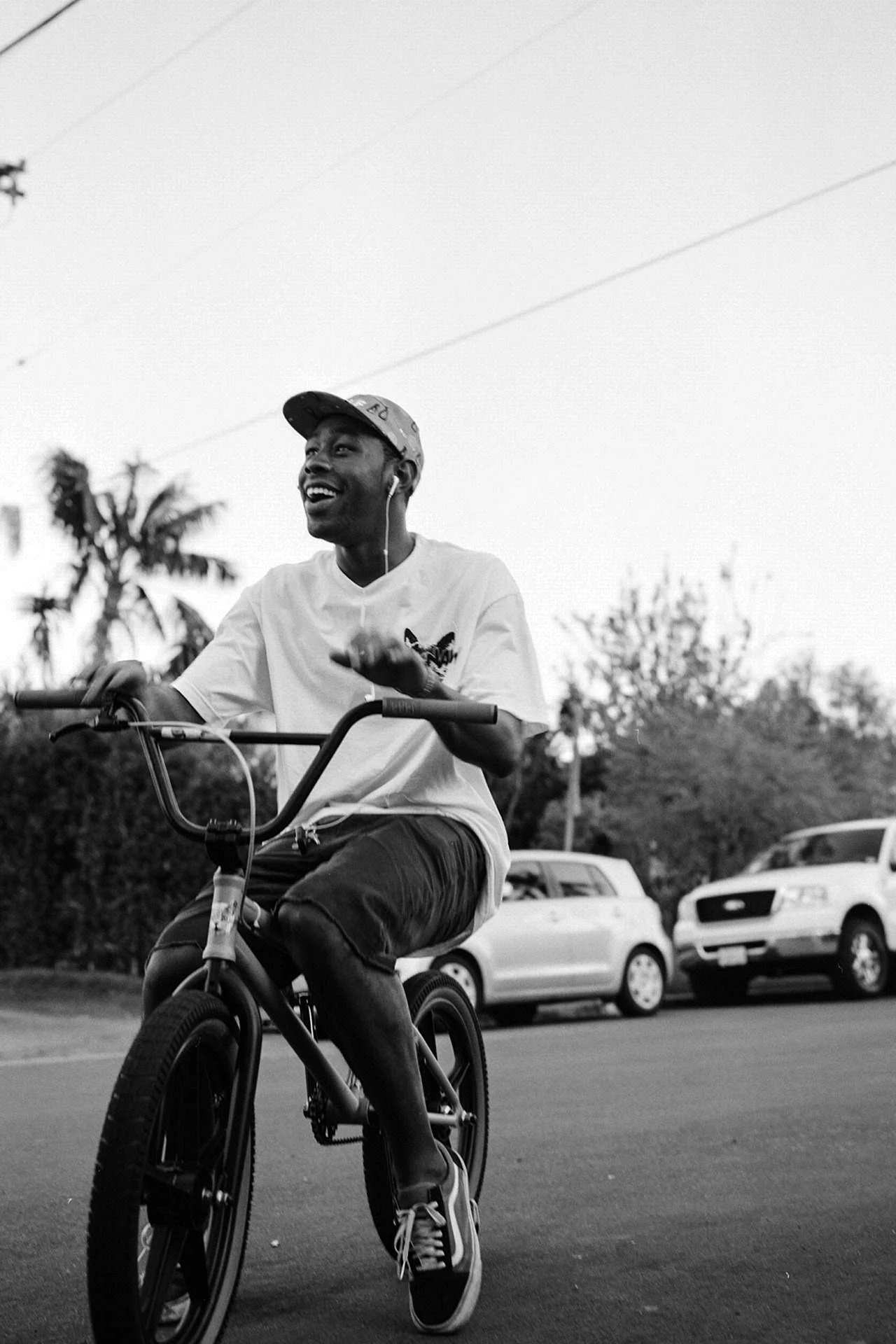 Tyler The Creator Black Photo Wallpaper For iPhone