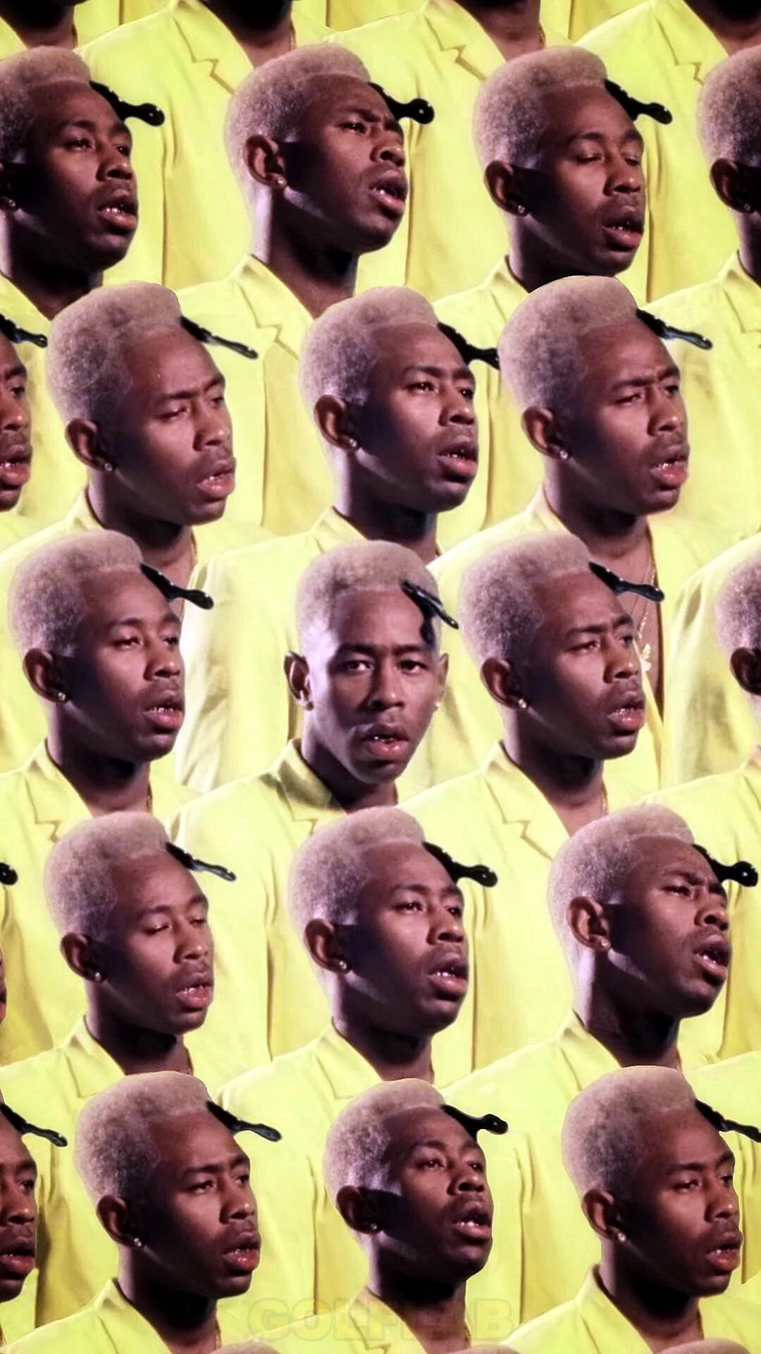 Tyler The Creator Collage Wallpaper For iPhone