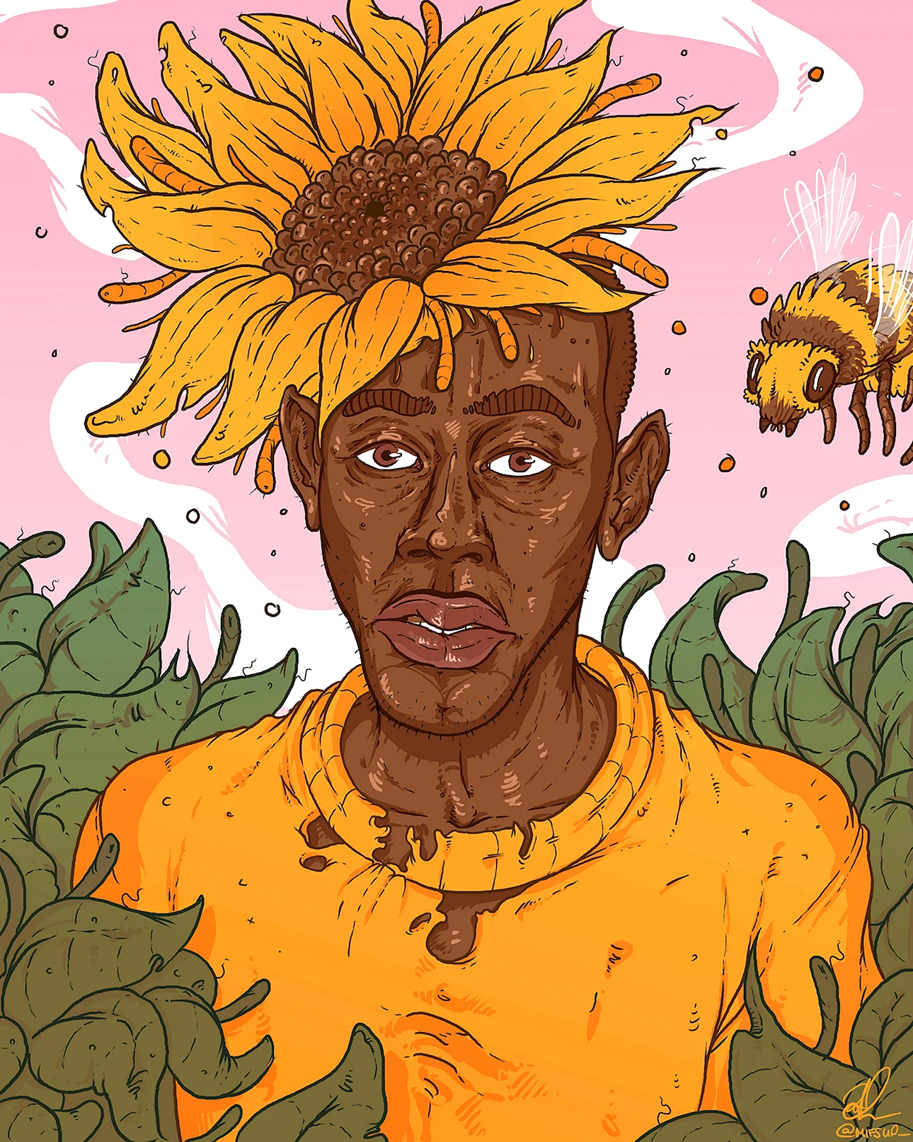 Tyler The Creator Poster Wallpaper For iPhone