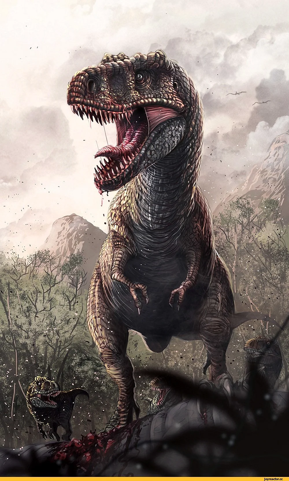 Tyrannosaurus Wallpaper For iPhone