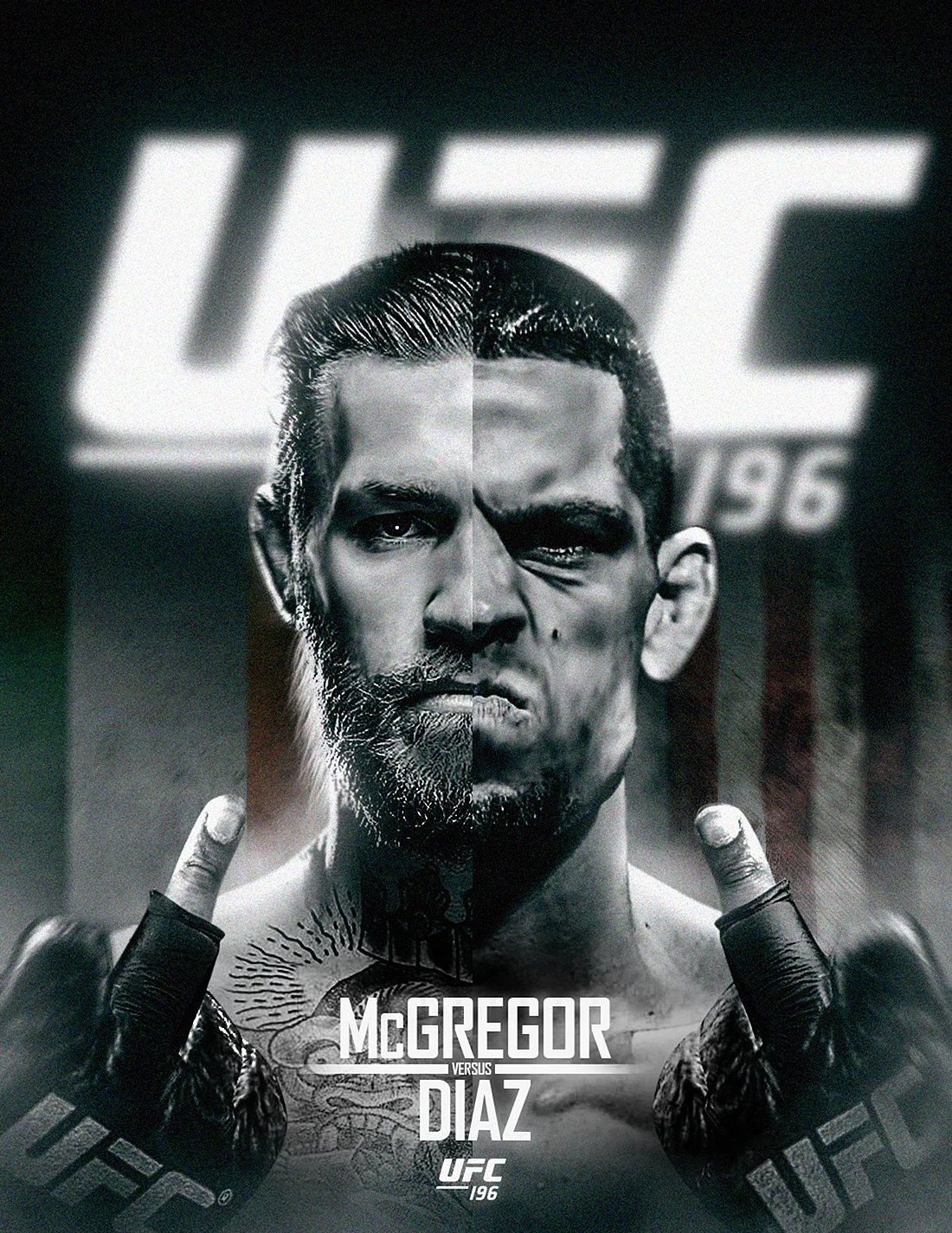 Ufc Poster Wallpaper For iPhone