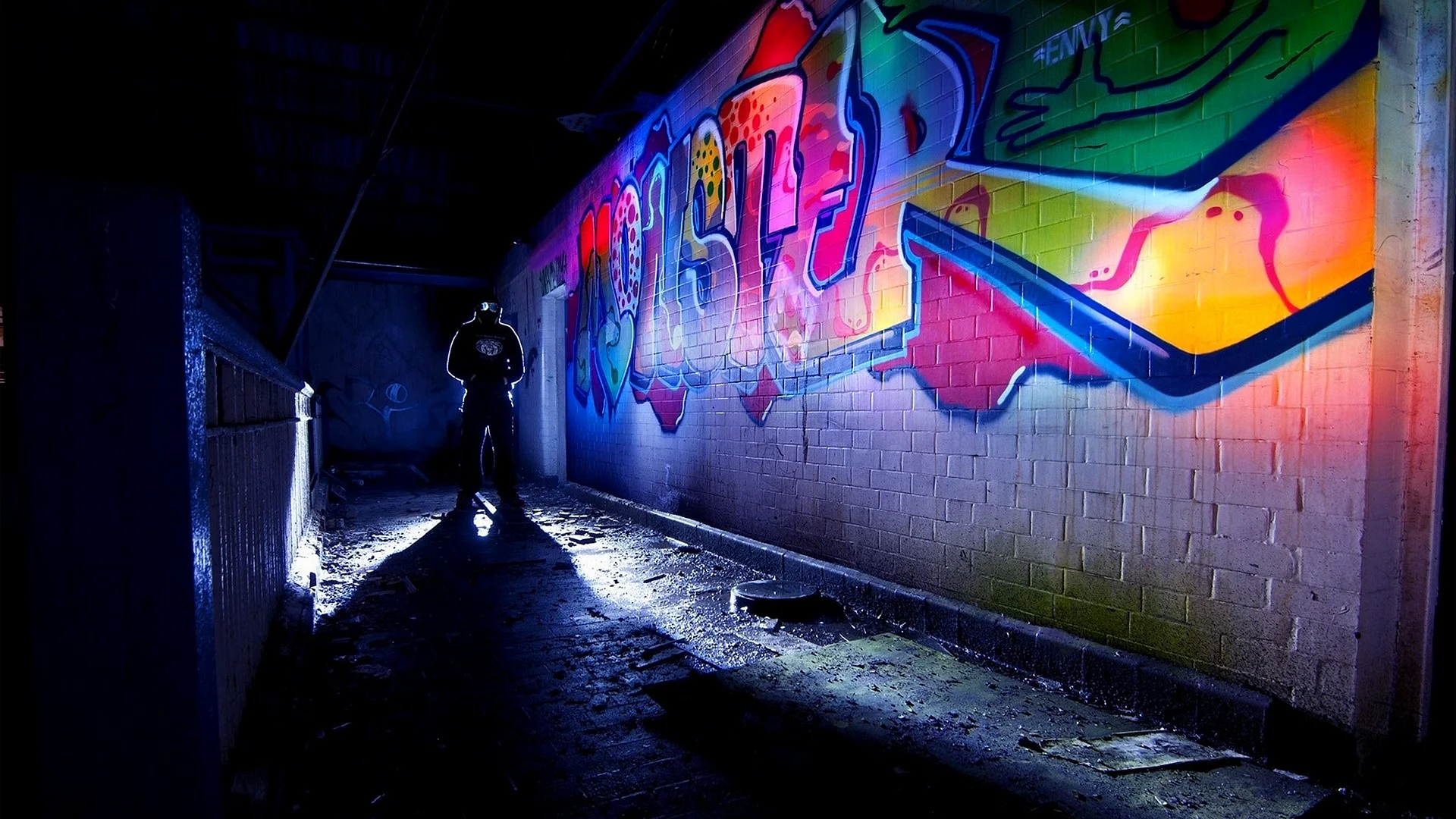Underground Graffiti Wallpaper