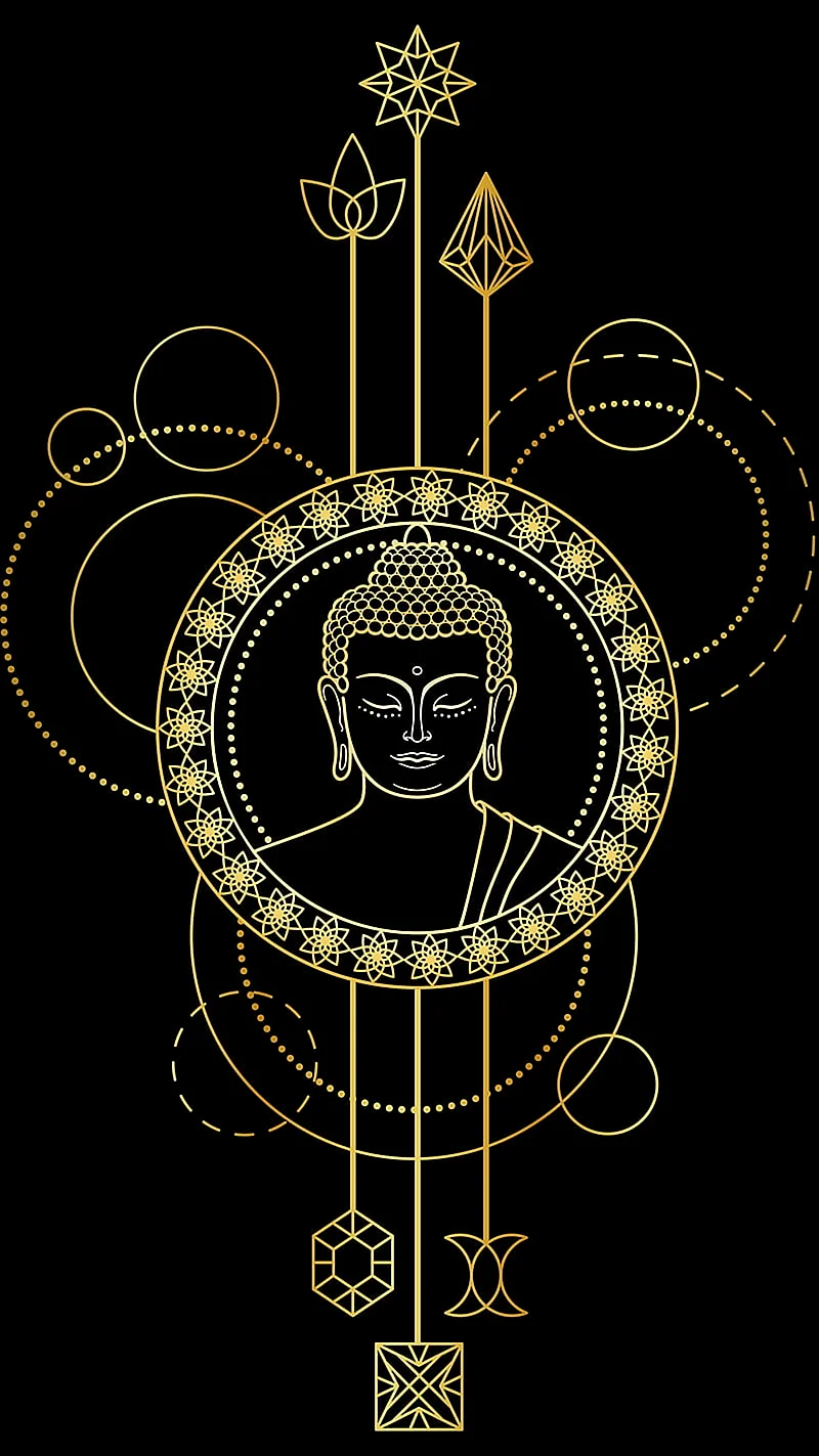 Universe Buddhism Wallpaper For iPhone