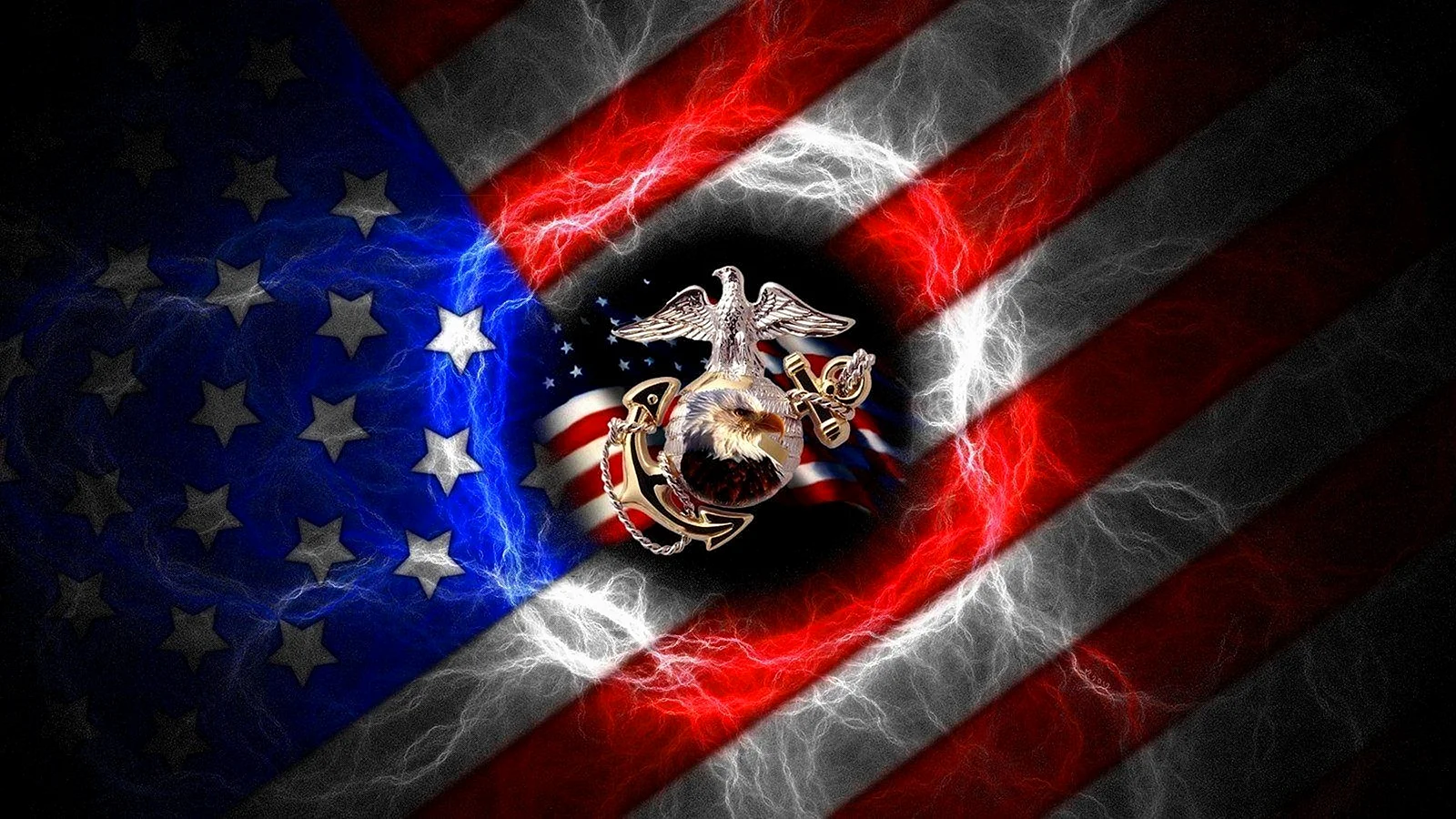 Usmc Flag Wallpaper