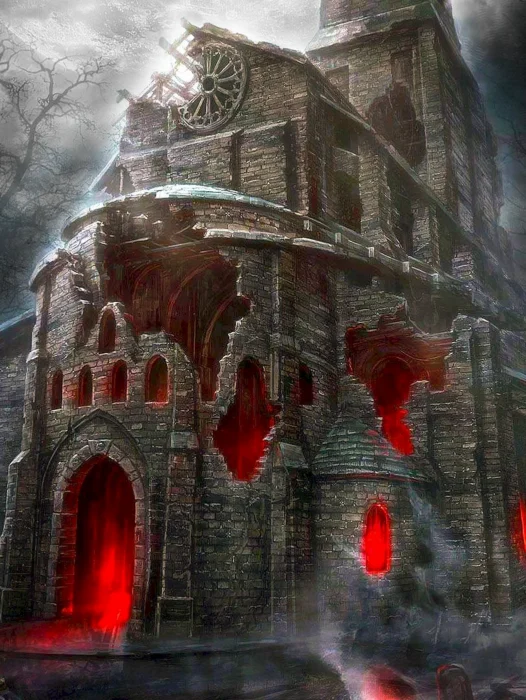 Vampire Castle Wallpaper