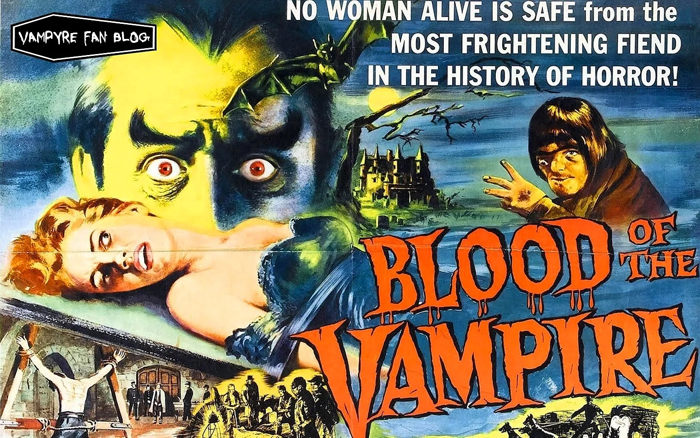 Vampire Vintage Poster Movie Wallpaper
