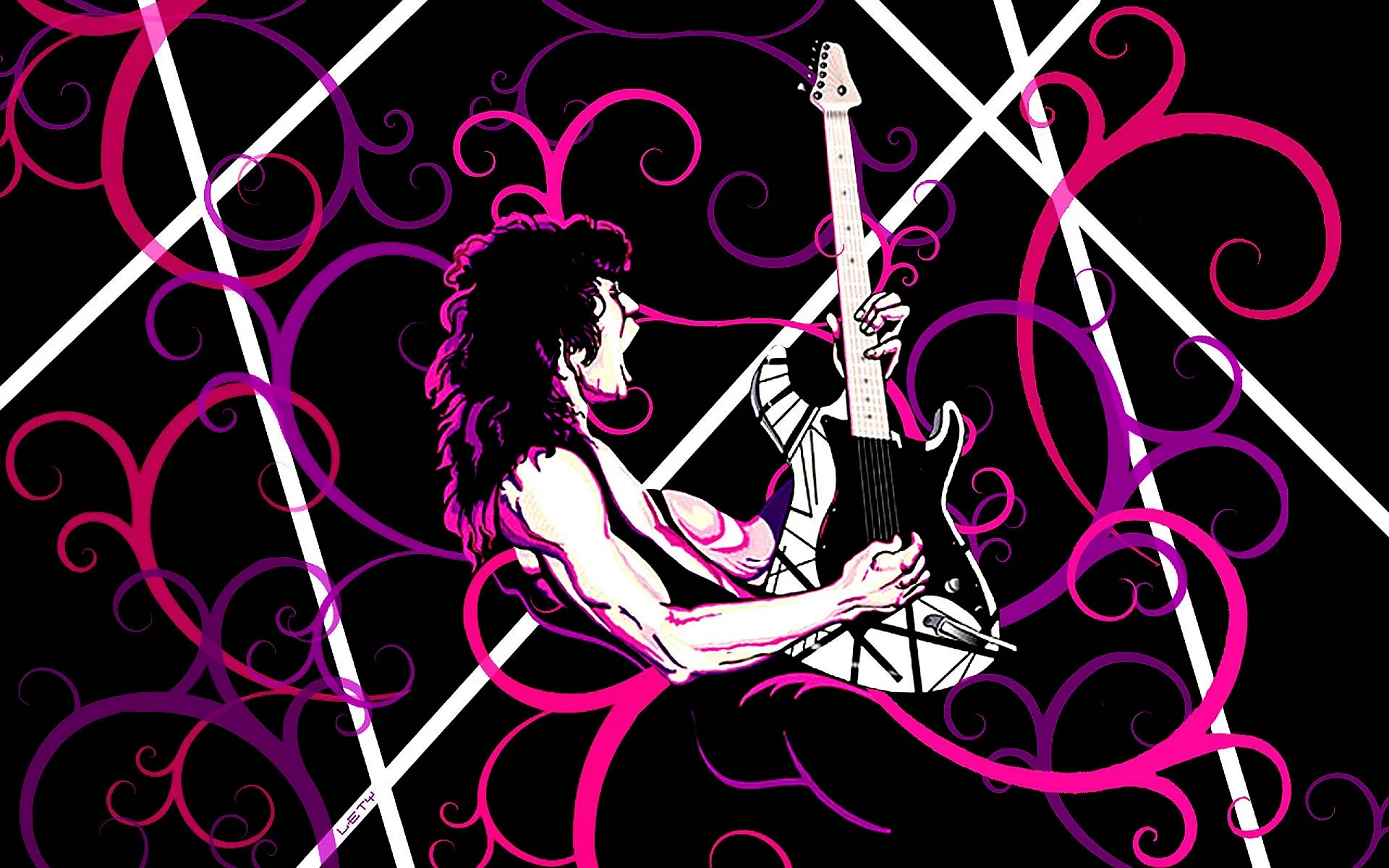 Van Halen Art Wallpaper