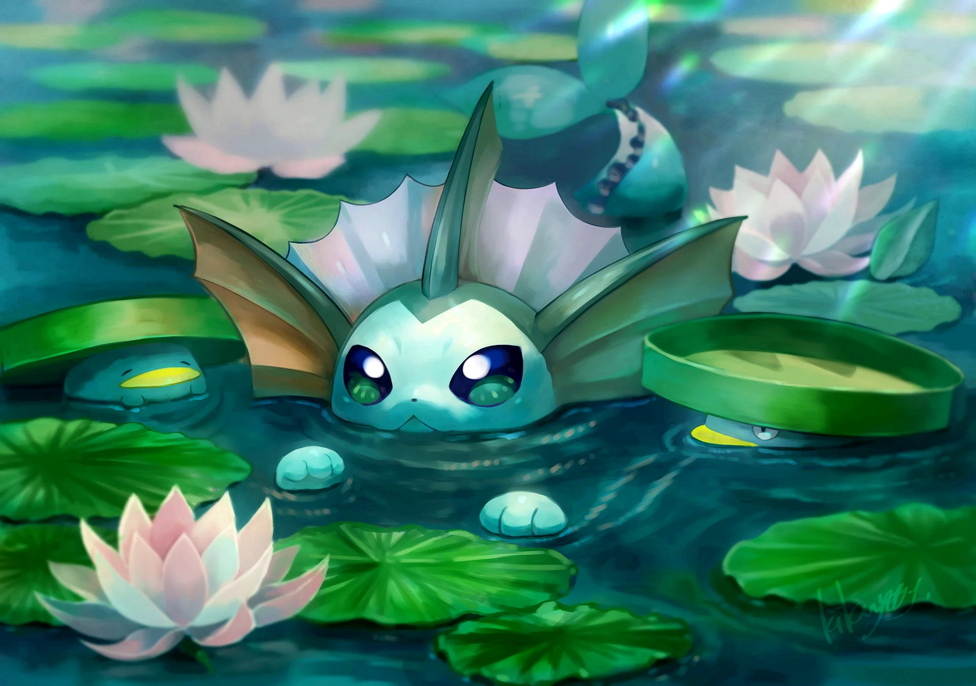 Vaporeon Pokemon Wallpaper