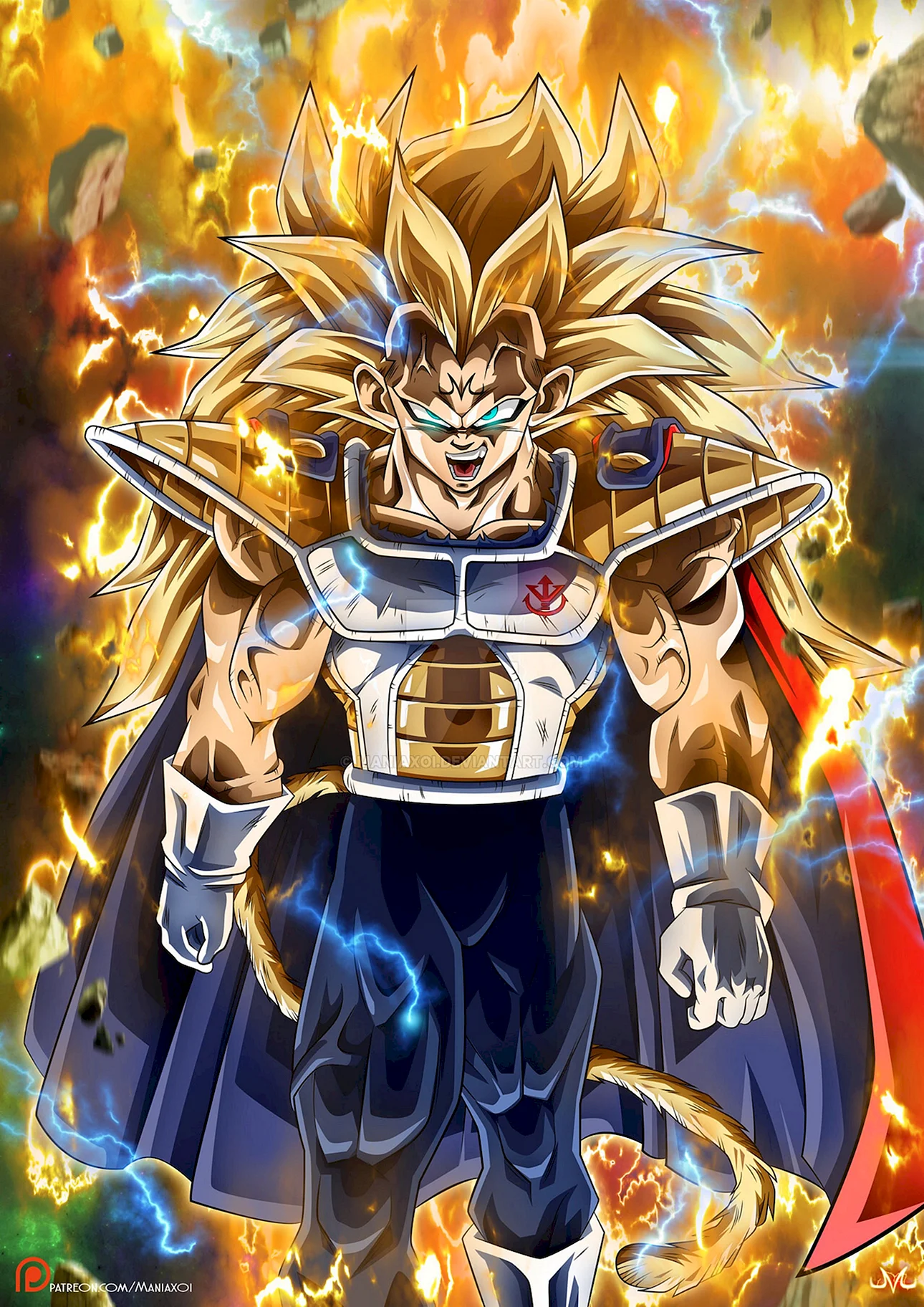 Vegeta Ssj 3 Wallpaper For iPhone