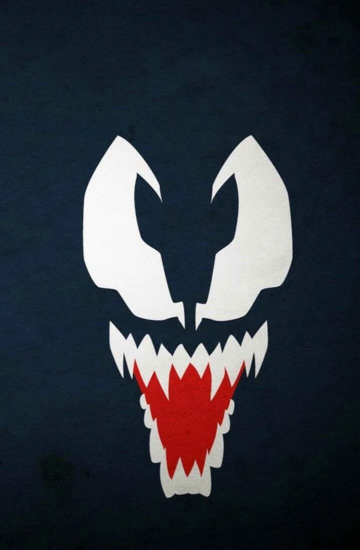 Venom Sticker Wallpaper For iPhone