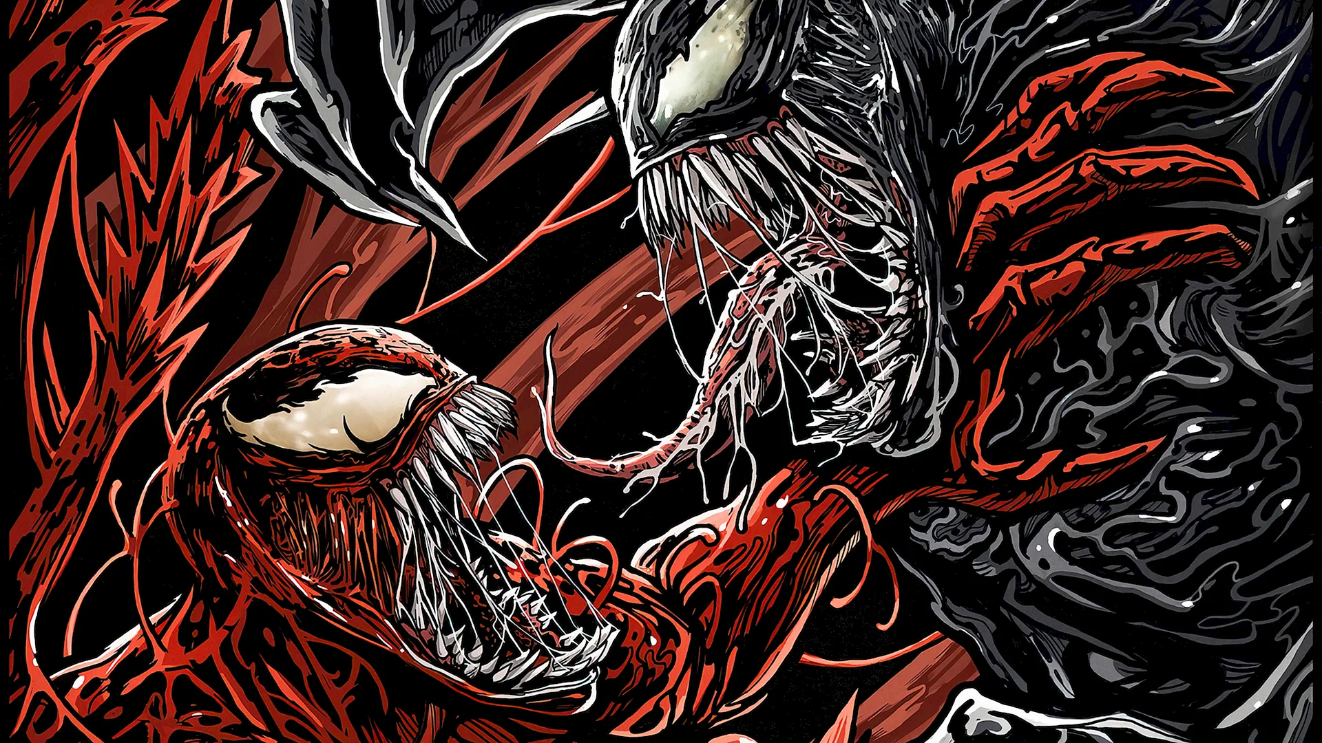 Venom vs Carnage Wallpaper