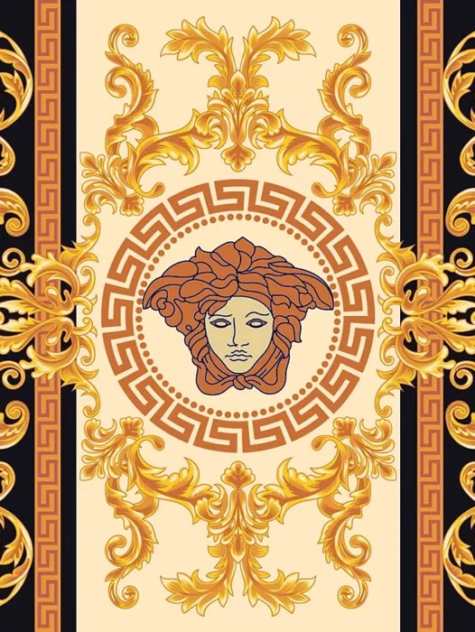Versace Barocco Acanthus Wallpaper