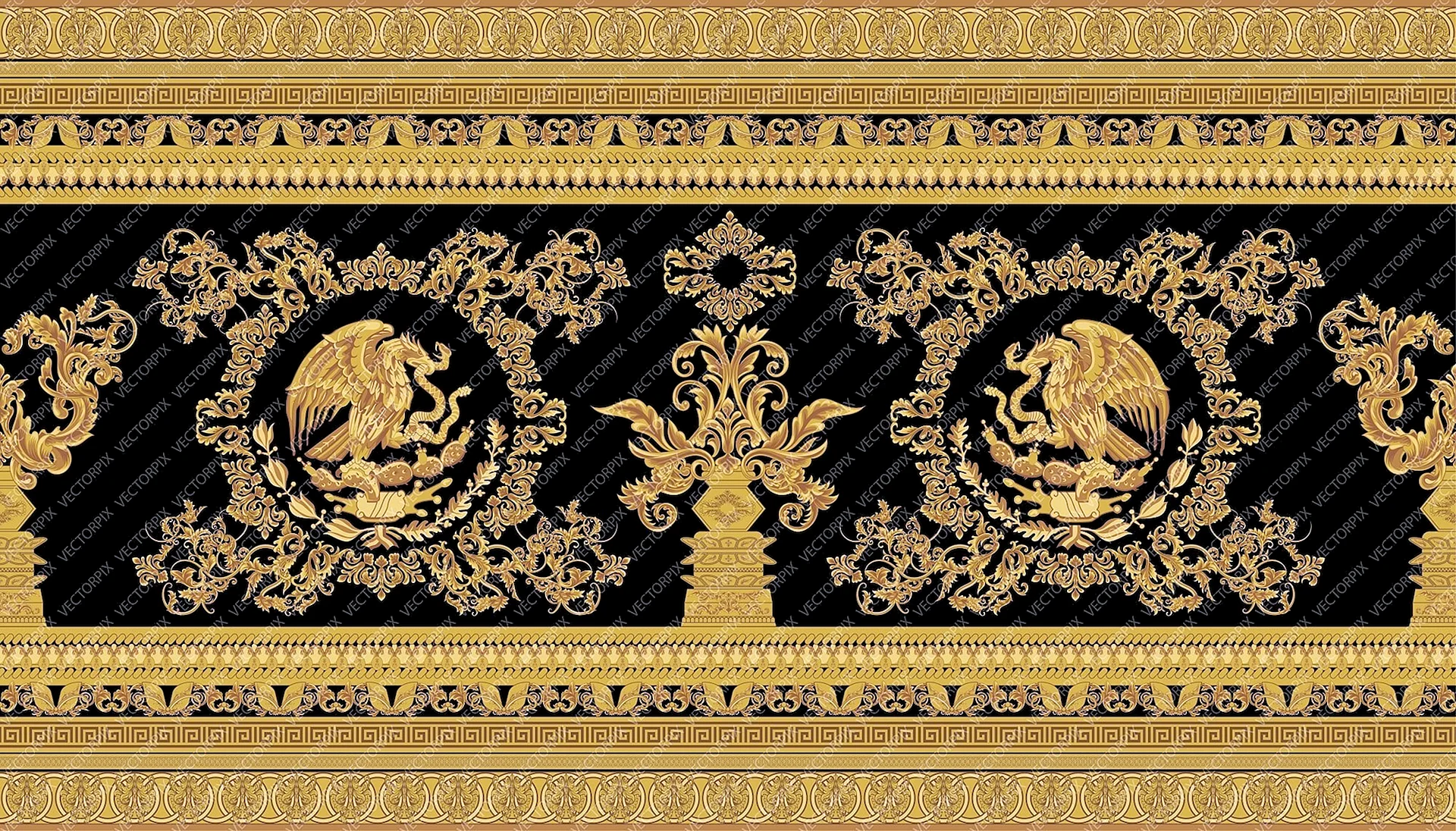 Versace Baroque Wallpaper