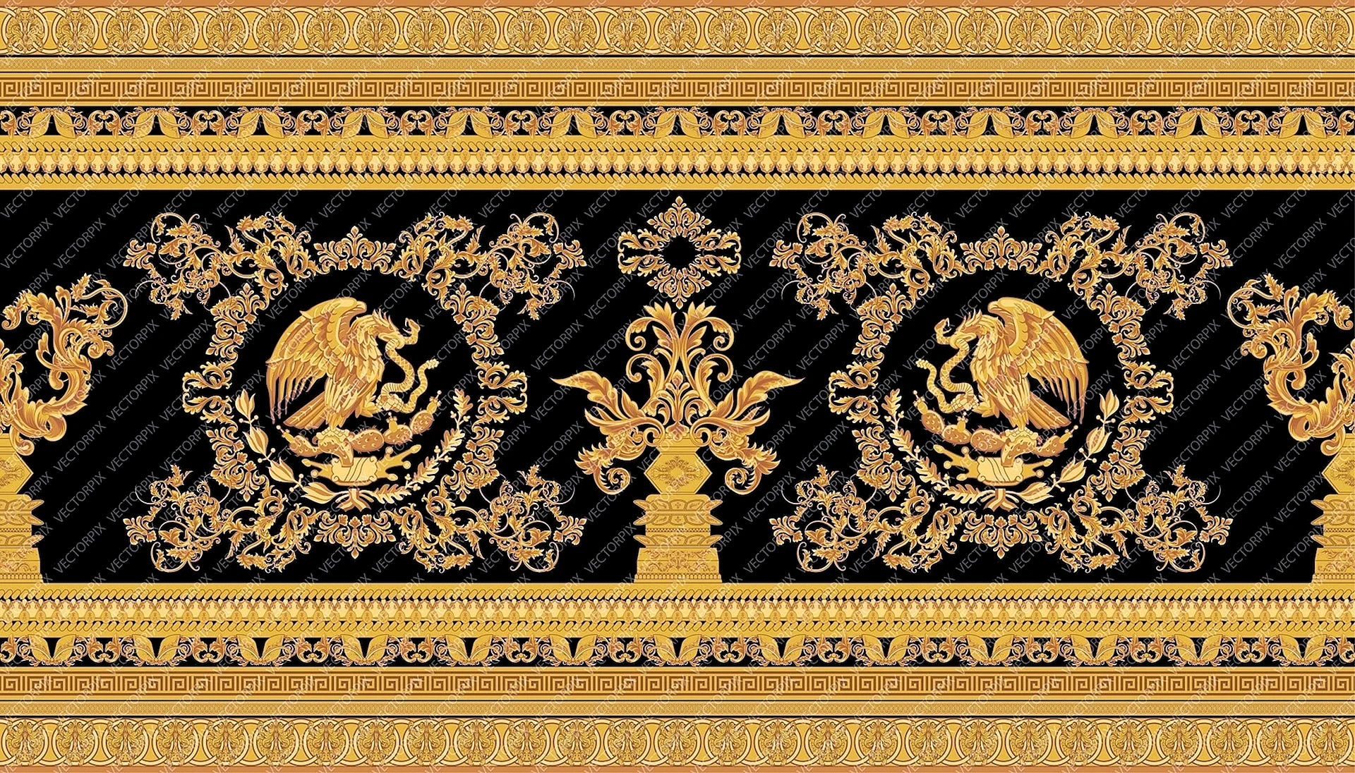 Versace Baroque Wallpaper