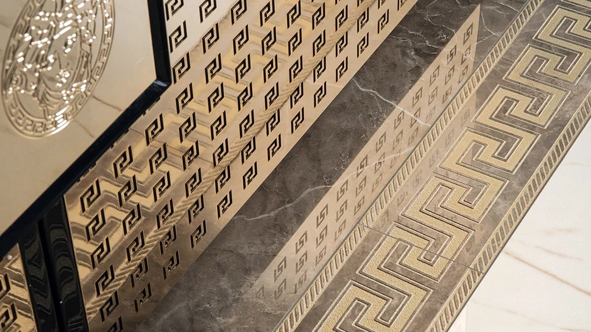 Versace Ceramic Tile Wallpaper