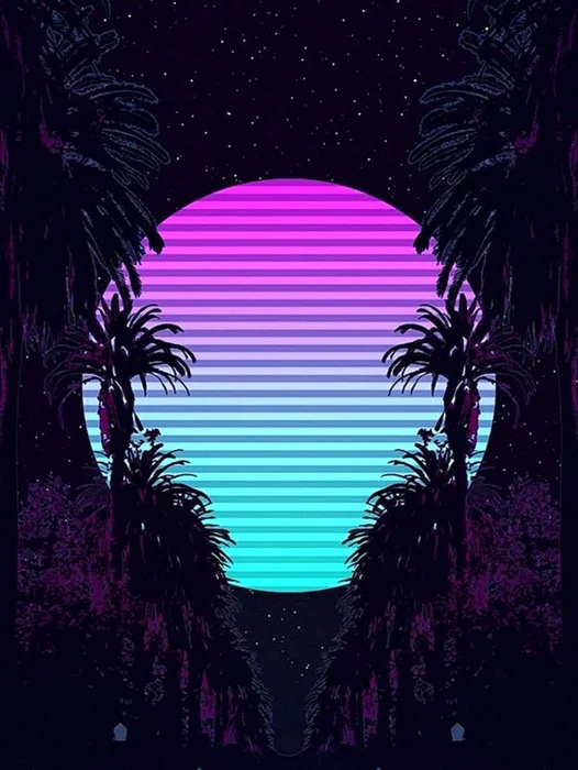 Vhs Retro Wave Wallpaper For iPhone