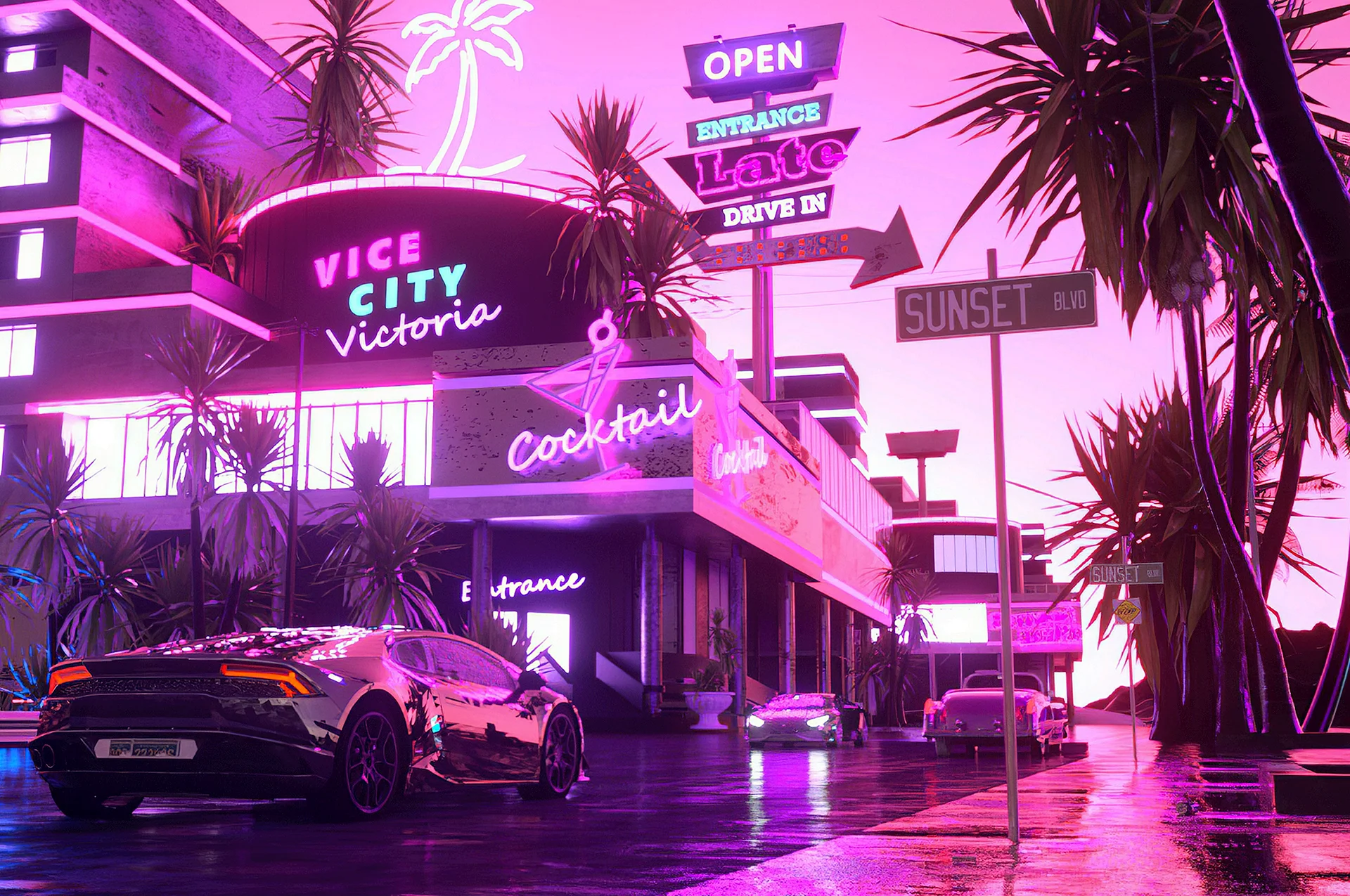 Vice City Wallpaper