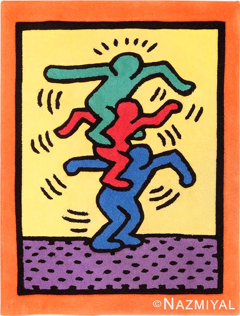 Vintage Keith Haring Wallpaper For iPhone