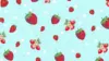 Vintage Strawberry Wallpaper