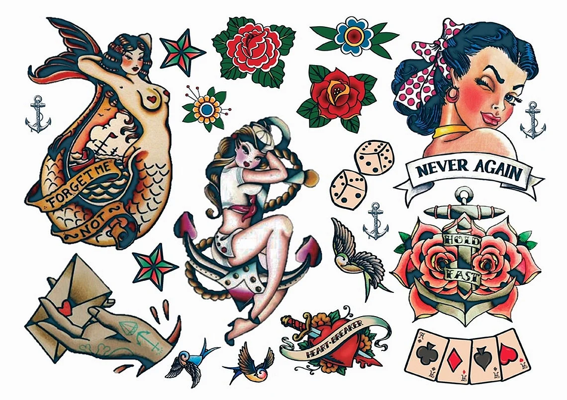 Vintage Tattoo Wallpaper