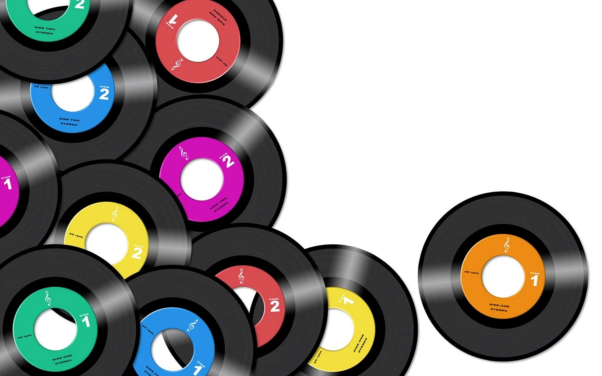 Vinyl Disc Wallpaper