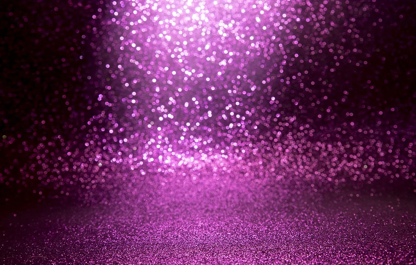 Violet glitter