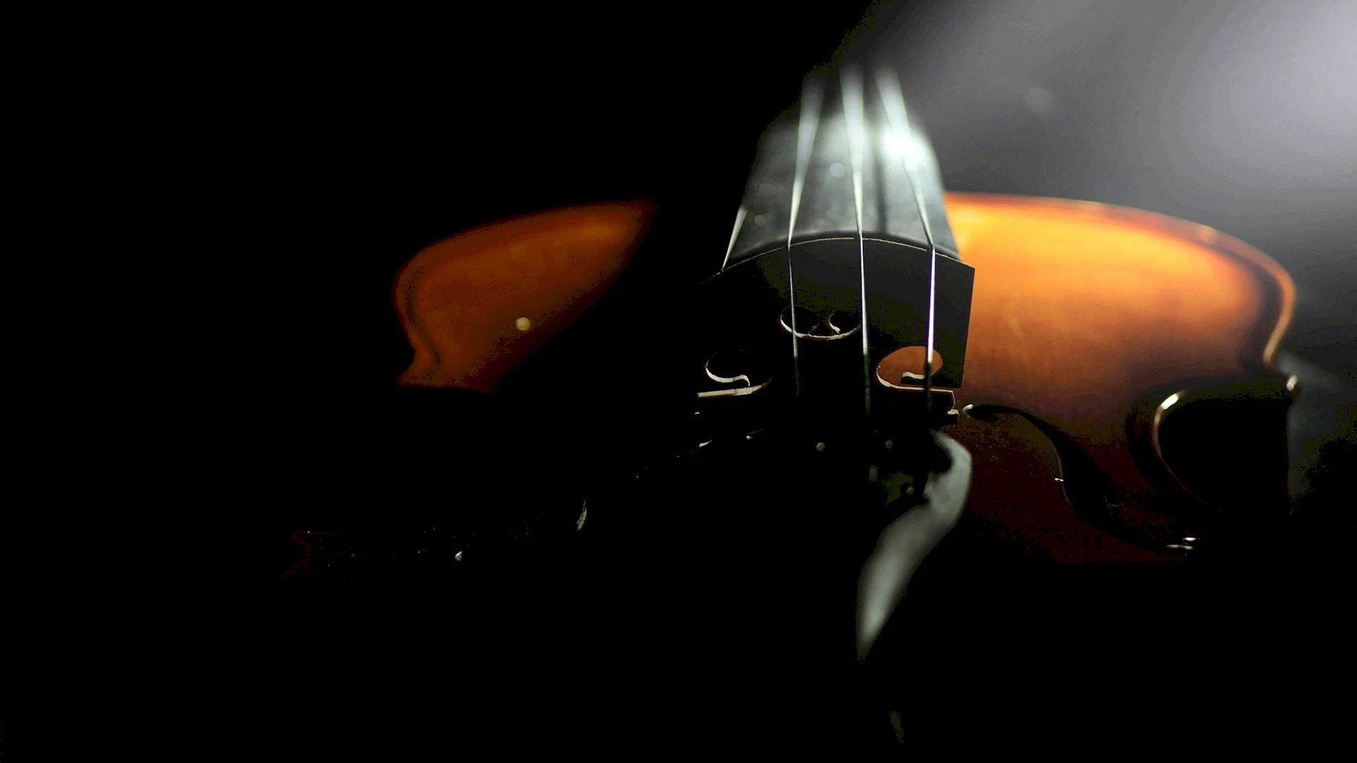 Violin Dark Wallpaper