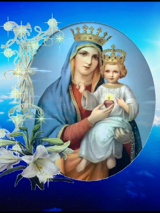 Virgin Mary And Jesus Wallpaper