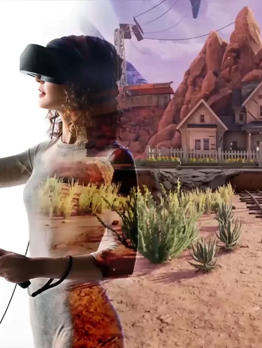 Virtual Reality World Wallpaper