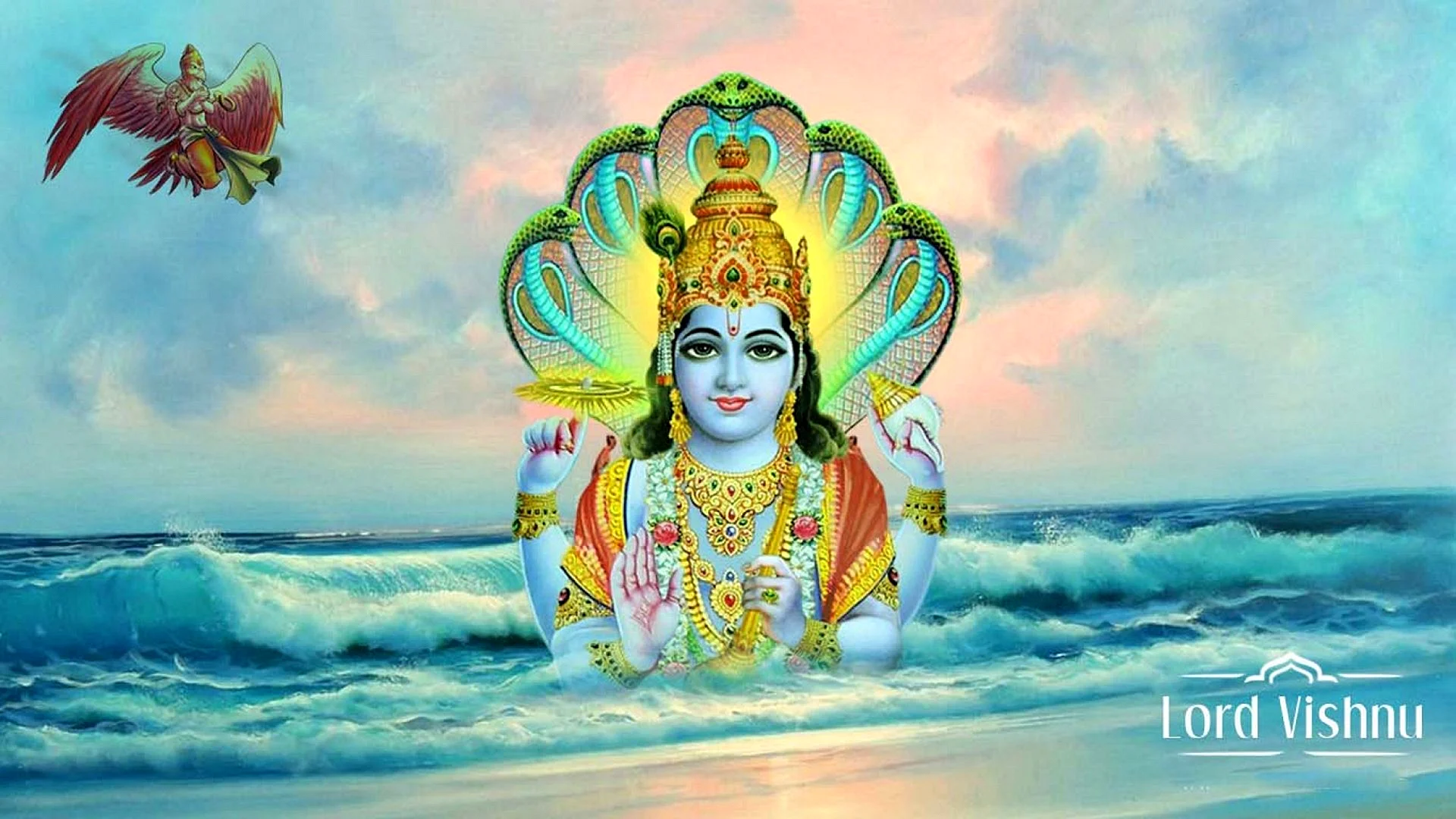 Vishnu Bhagwan Wallpaper