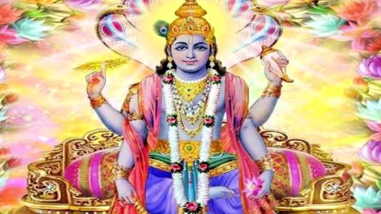 Vishnu Bhagwan Wallpaper