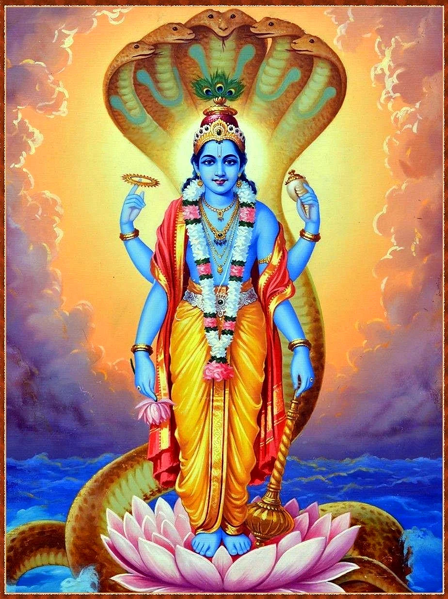 Vishnu Bhagwan Wallpaper