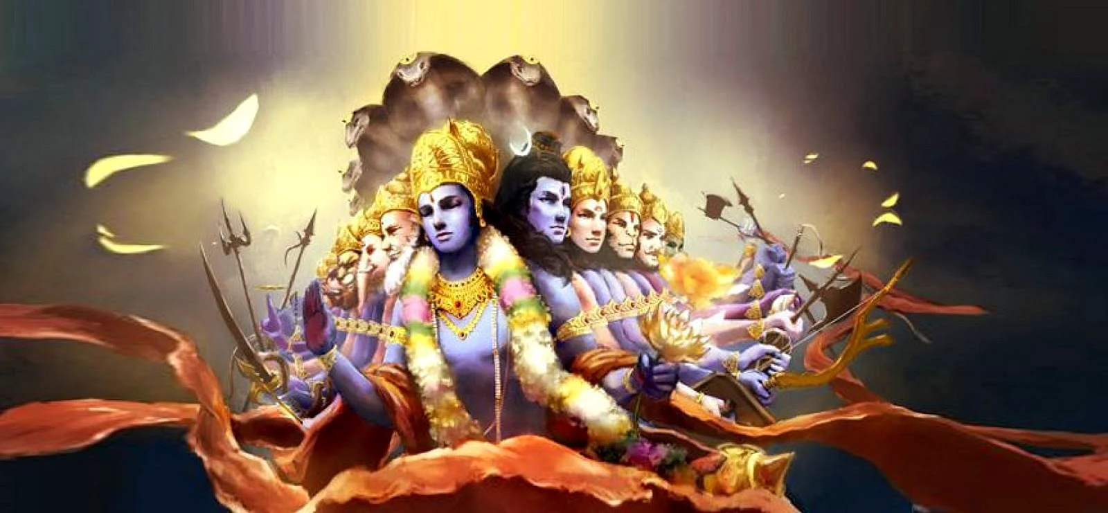 Vishnu Bhagwan Wallpaper