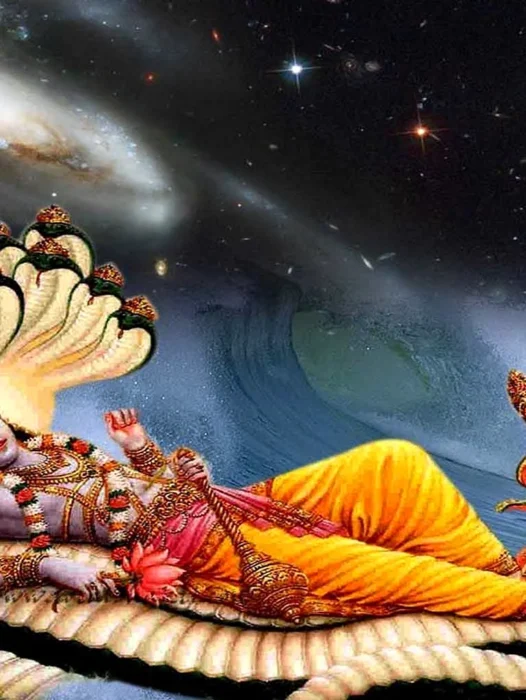 Vishnu Ji Lakshmi Ji Wallpaper